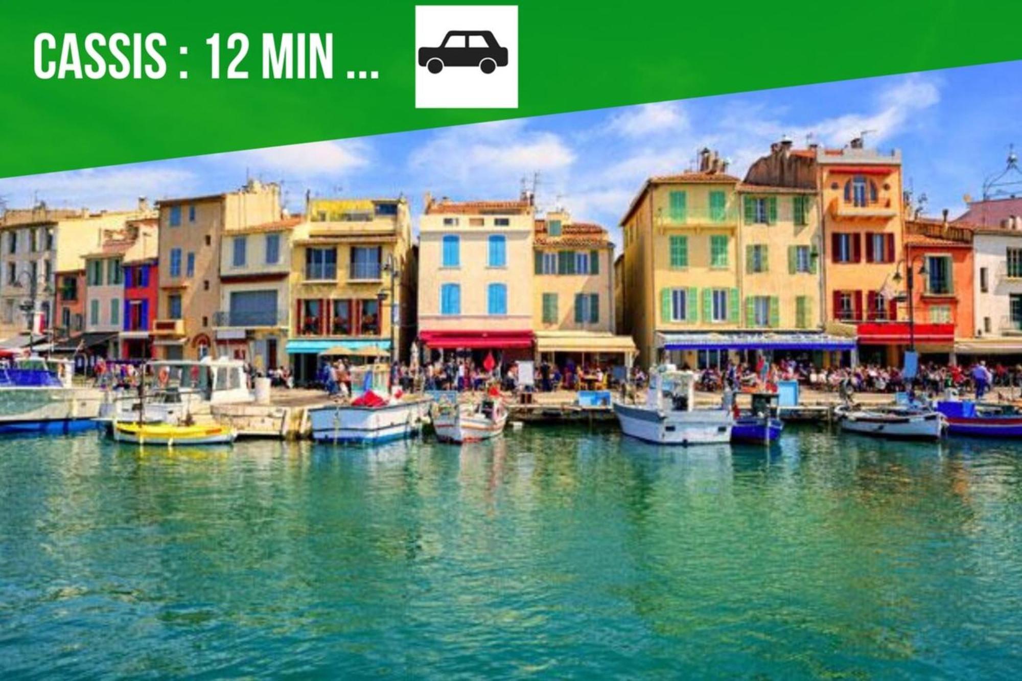 Cosy La Baie Des Anges - Plage La Ciotat - Classe 3 Etoiles Διαμέρισμα Εξωτερικό φωτογραφία